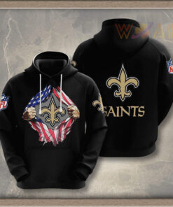 New Orleans Saints 3D hoodie 4