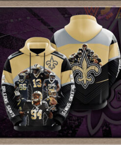 New Orleans Saints 3D hoodie 9