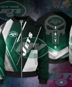 New York Jets 3D Bomber Jacket 04