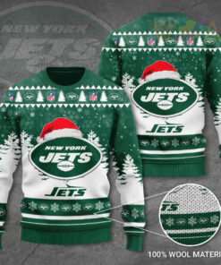 New York Jets 3D Ugly Sweater