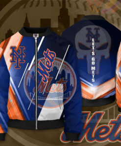 New York Mets 3D Bomber Jacket 01
