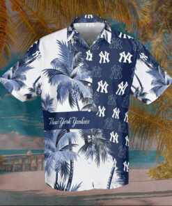 New York Yankees 3D Hawaiian Shirt 02