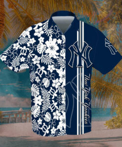 New York Yankees 3D Hawaiian Shirt 03