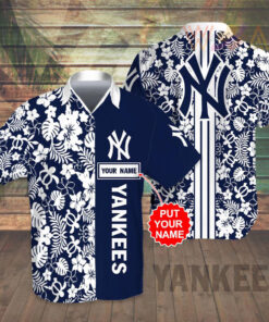 New York Yankees 3D Hawaiian Shirt 04