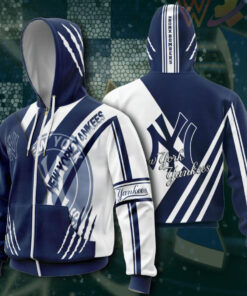 New York Yankees Zip up Hoodie 02