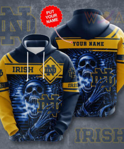 Notre Dame Fighting Irish 3D Hoodie 011