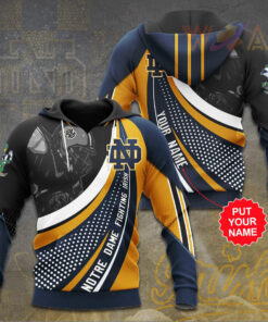 Notre Dame Fighting Irish 3D Hoodie 012