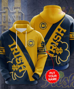 Notre Dame Fighting Irish 3D Hoodie 014