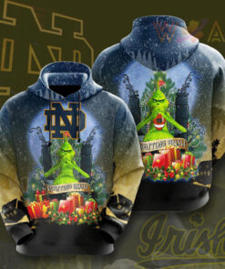 Notre Dame Fighting Irish 3D Hoodie 07