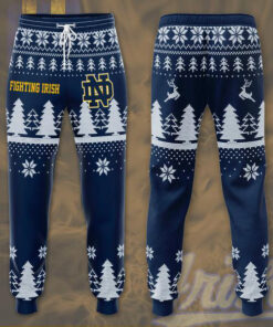 Notre Dame Fighting Irish 3D Sweatpant 01