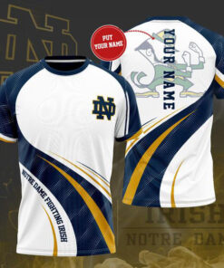 Notre Dame Fighting Irish 3D T shirt 04