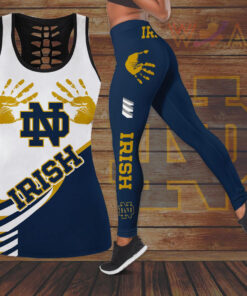 Notre Dame Fighting Irish Hollow Tank Top Leggings 02