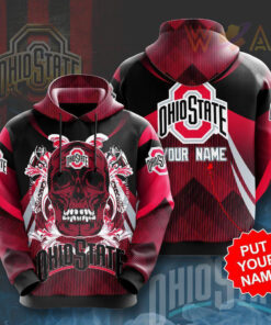Ohio State Buckeyes 3D Hoodie 01