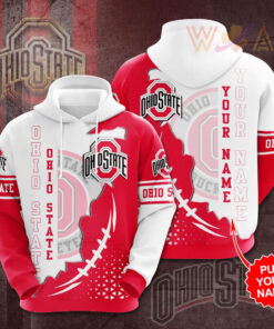 Ohio State Buckeyes 3D Hoodie 010