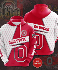 Ohio State Buckeyes 3D Hoodie 011