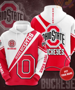 Ohio State Buckeyes 3D Hoodie 03