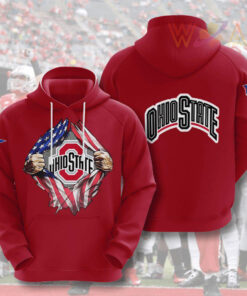 Ohio State Buckeyes 3D Hoodie 09