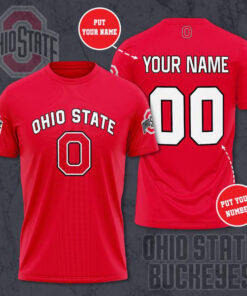 Ohio State Buckeyes 3D T shirt 02
