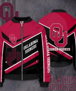 Oklahoma Sooners 3D Bomber Jacket 02