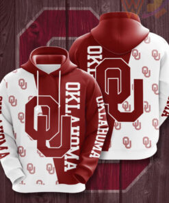 Oklahoma Sooners 3D Hoodie 02