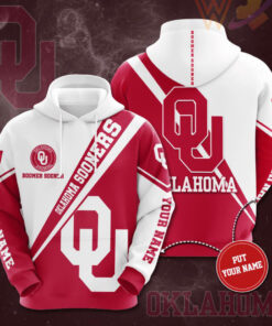 Oklahoma Sooners 3D Hoodie 05