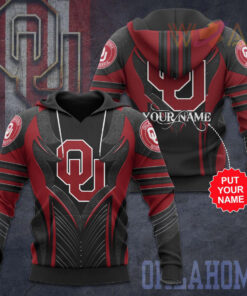 Oklahoma Sooners 3D Hoodie 06