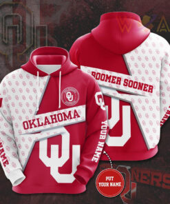 Oklahoma Sooners 3D Hoodie 08