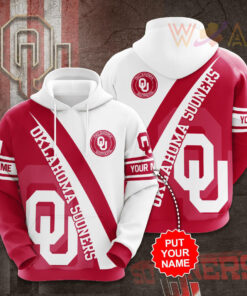 Oklahoma Sooners 3D Hoodie 09