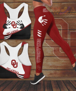 Oklahoma Sooners Hollow Tank Top Bra Sports