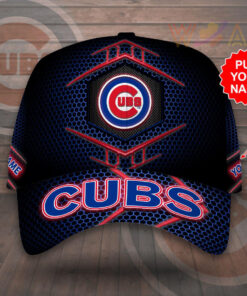 Personalised Chicago Cubs hat cap F