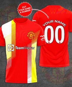 Personalised Manchester United T shirts 02