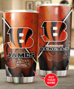 Personalized Cincinnati Bengals Tumbler Cup WOAHTEE14623S1