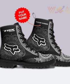 Personalized Fox Racing Leather Boots WOAHTEE03823S2