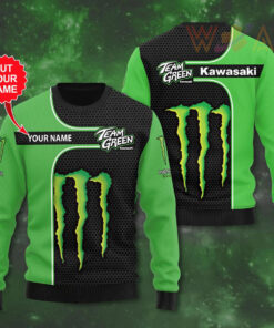 Personalized Kawasaki Racing Team sweatshirt