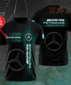 Personalized Petronas F1 T shirt PMERAMGS5