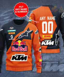 Personalized Red Bull KTM Sweatshirt