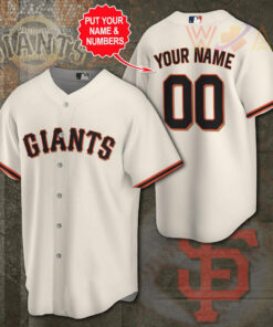 Personalized San Francisco Giants jersey 01