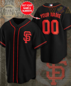 Personalized San Francisco Giants jersey 02