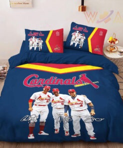 Personalized St. Louis Cardinals bedding set 03