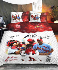 Personalized St. Louis Cardinals bedding set 06
