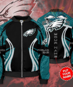 Philadelphia Eagles 3D Bomber Jacket 04