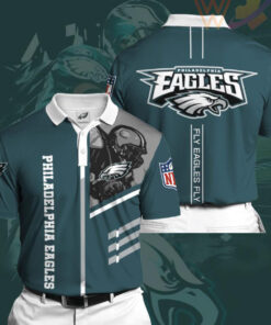 Philadelphia Eagles 3D Polo 01
