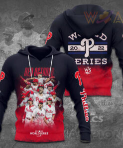 Philadelphia Phillies Red October 3D Hoodie