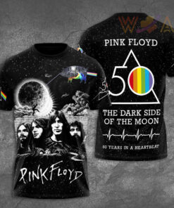 Pink Floyd T shirt 50 Years In A Heartbeat