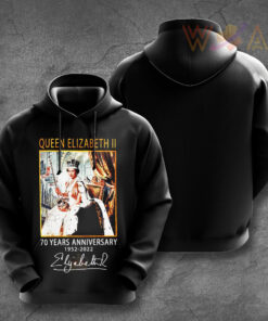 Queen Elizabeth II Unisex Hoodie 2D 03
