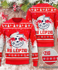 RB Leipzig 3D Christmas Sweater 2022