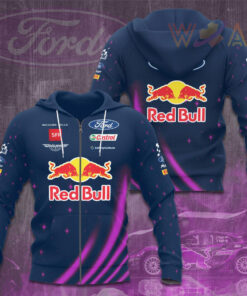 Rally Team M Sport Ford World 3D zip up hoodie