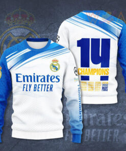 Real Madrid 2022 3D sweatshirt