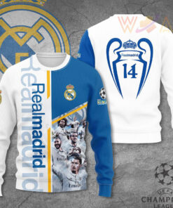 Real Madrid 3D Shirt Sweatshirt