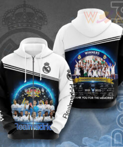 Real Madrid 3D Shirt Ver.4 Zip Hoodie